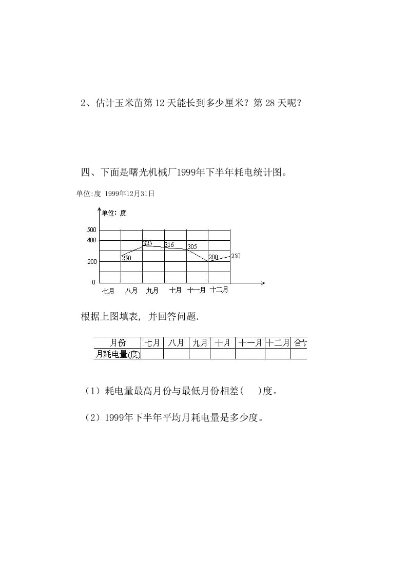 图片[3]-四年级数学下册6.3栽蒜苗（二）-学霸吧