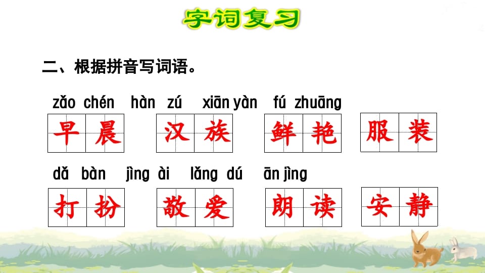 图片[3]-三年级语文上册第1单元复习（部编版）-学霸吧