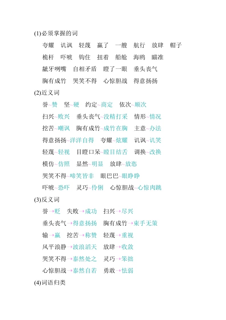 图片[2]-五年级数学下册第六单元知识小结_人教（部编版）-学霸吧