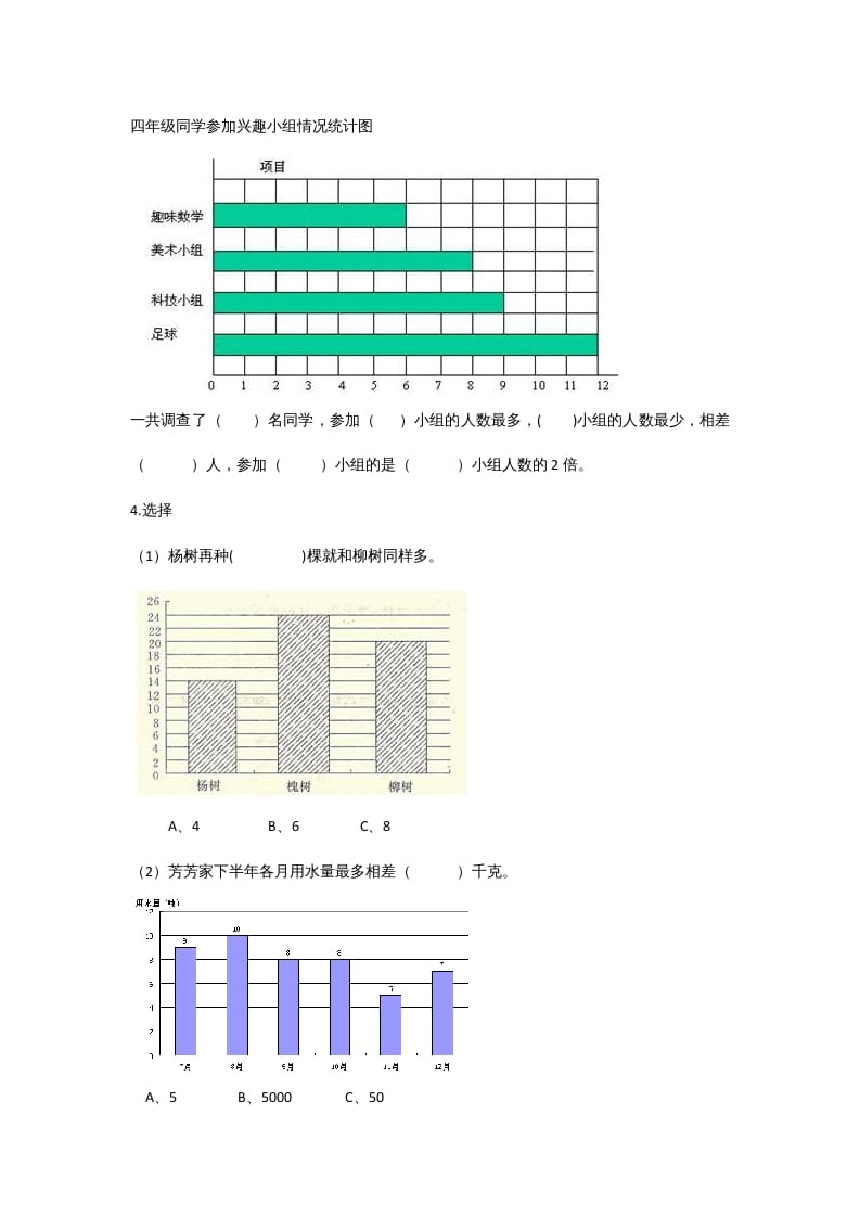 图片[2]-六年级数学上册5.3身高的情况（北师大版）-学霸吧