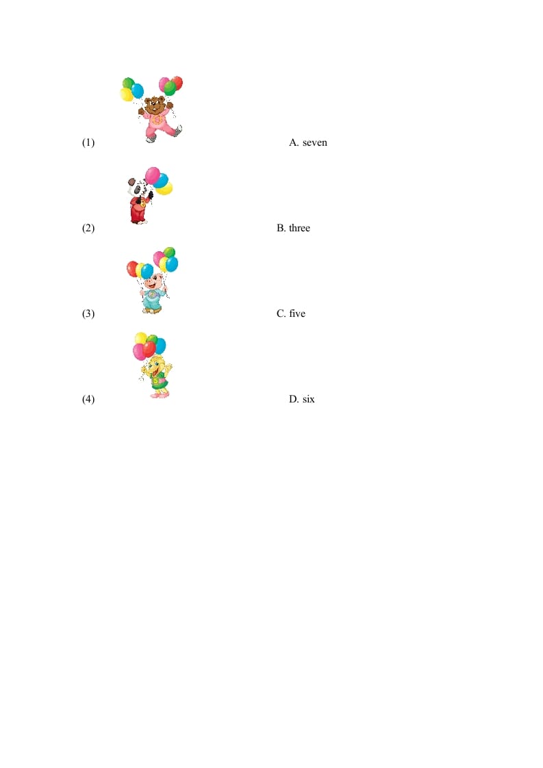 图片[2]-三年级英语上册Unit6_C_同步习题（人教版一起点）-学霸吧