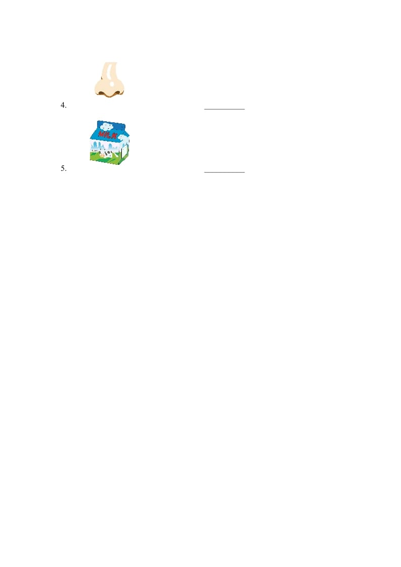 图片[3]-三年级英语上册Unit4_A_Let’s_learn同步习题(4)（人教版一起点）-学霸吧