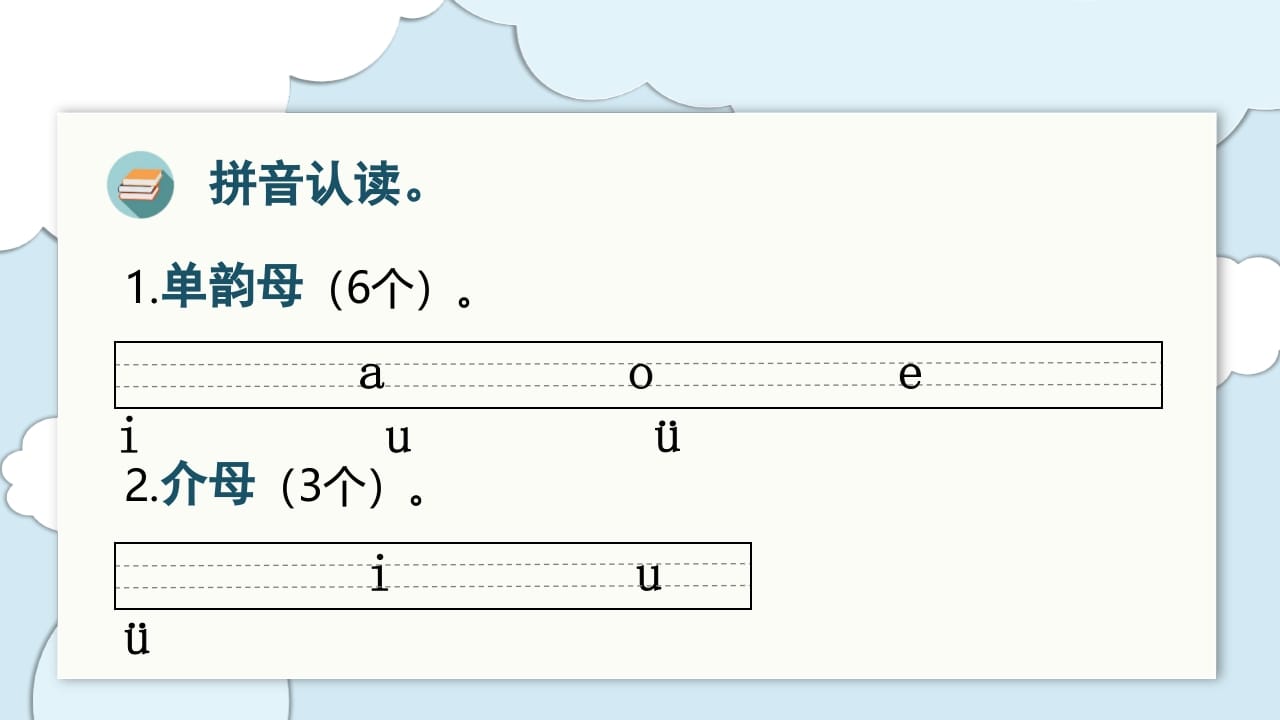 图片[3]-一年级语文上册（复习课件）第二单元（部编版）-学霸吧
