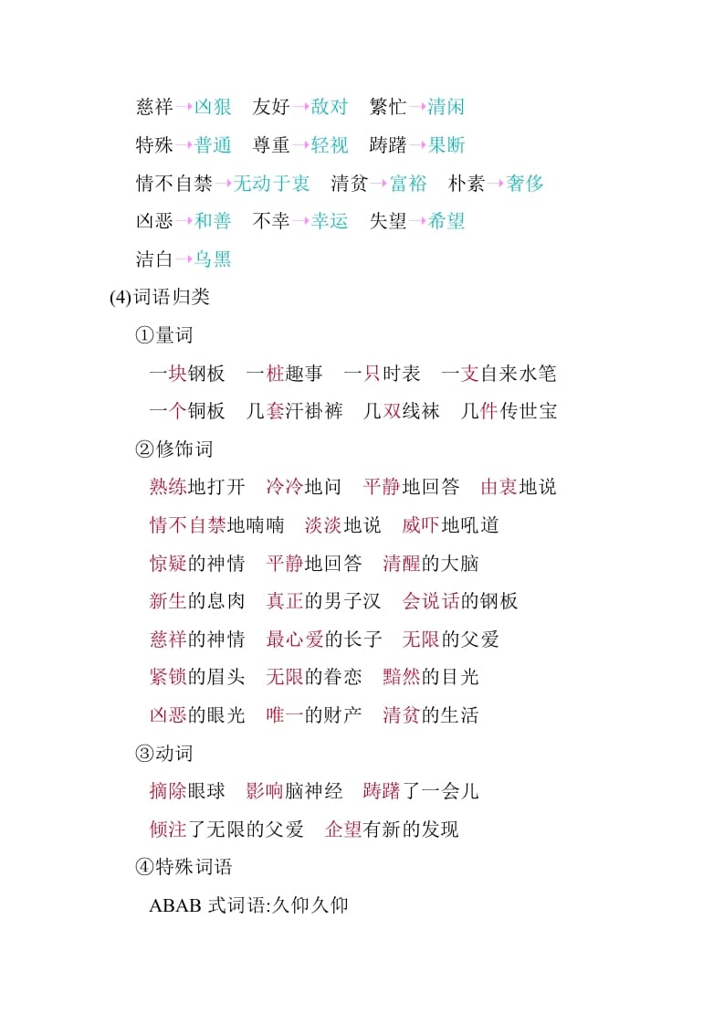 图片[3]-五年级数学下册第四单元知识小结_人教（部编版）-学霸吧