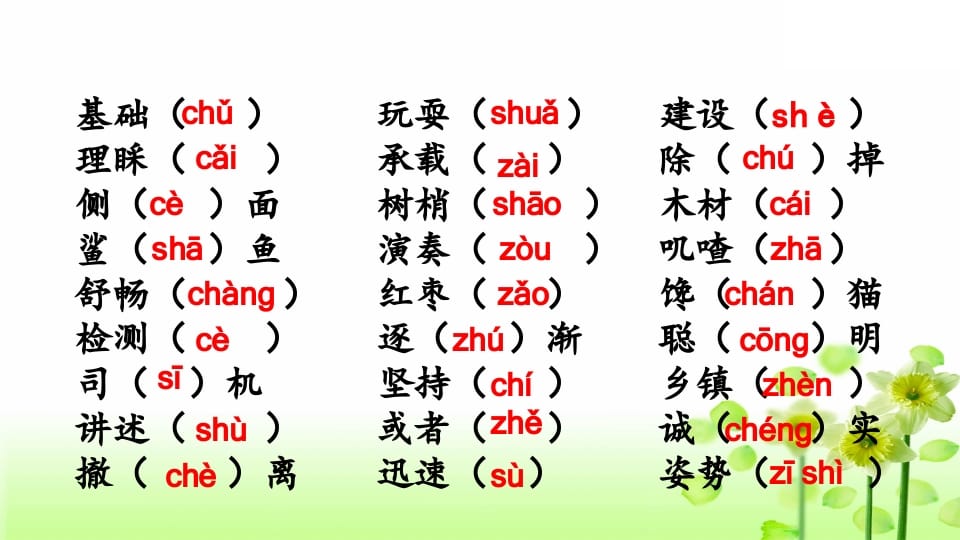 图片[3]-三年级语文上册生字专项复习（部编版）-学霸吧
