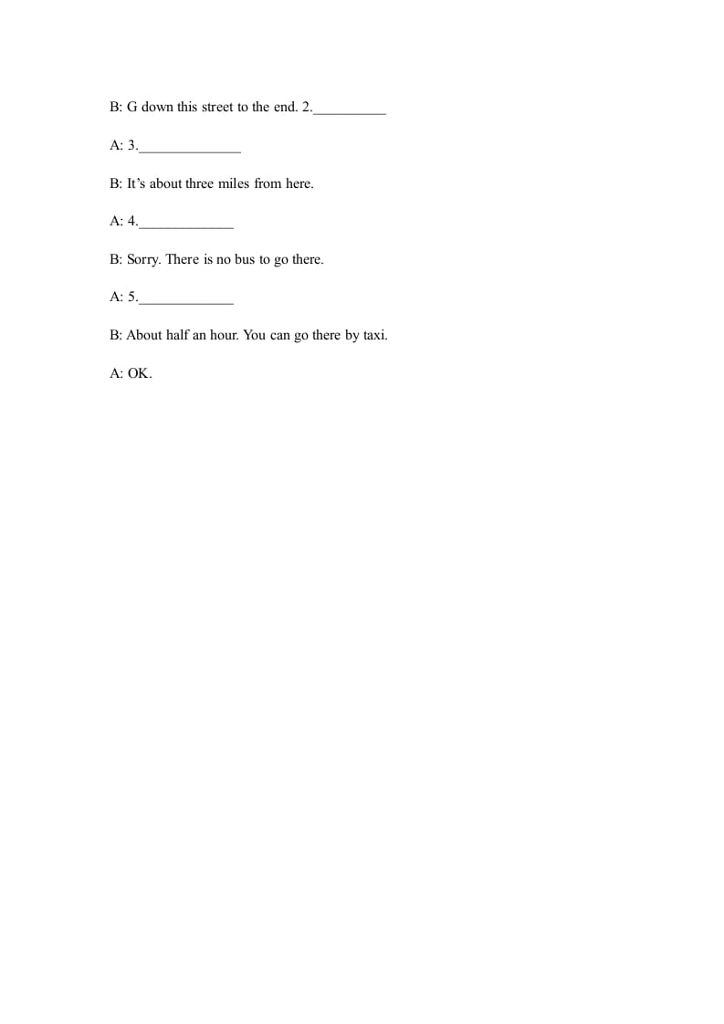 图片[3]-六年级英语上册Unit2waystogotoschoolpartB人教（PEP)（秋）（人教版PEP）-学霸吧