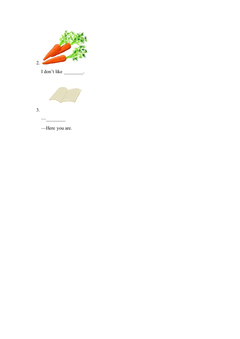图片[3]-四年级英语上册Lesson28_课时训练（人教版一起点）-学霸吧